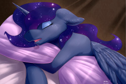 elrincondelpony:  Time to sleep by RenateThePony