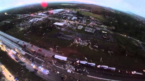 Tornado Devastates ArkansasMAYFLOWER – Not much is left of the town of Mayflower in Arkansas after a