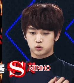sakuratuanct:  Baro VS Minho for new KBS ProgramThis game is intense as fuck. 