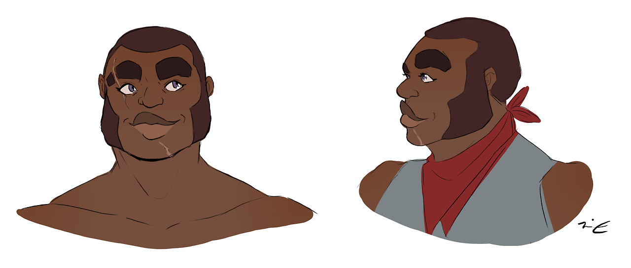 thelastbashtion:some old Magnus ideation stuff from months ago…