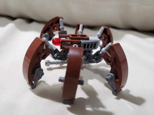 LEGO Star Wars CIS Crab DroidTook to bricklink to resurrect this little guy I MOCed up years ago, th