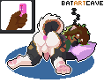Batartcave: Animated Commission For @Greysonblossom​   Sweet Dreams Vibrating