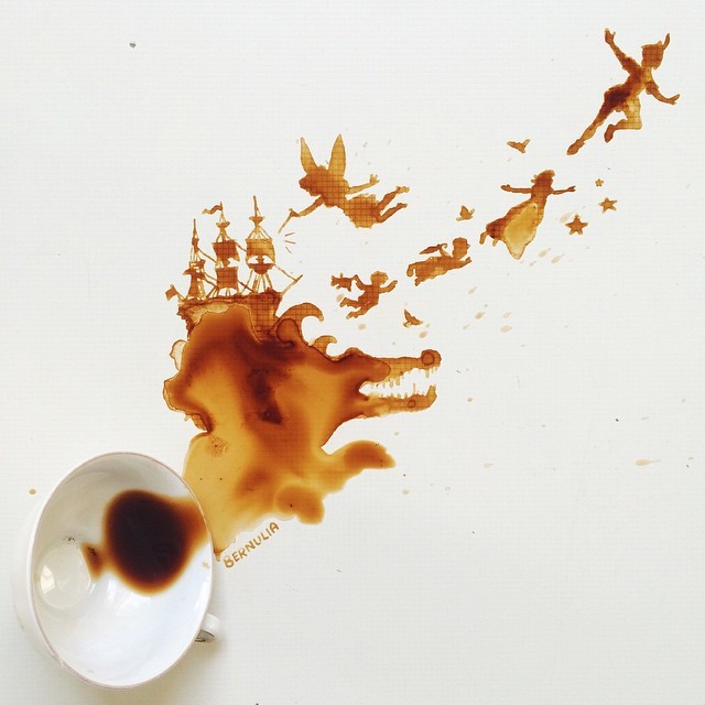 awesome-picz:    Spilled Food Turned Into Beautiful Art By Giulia Bernardelli