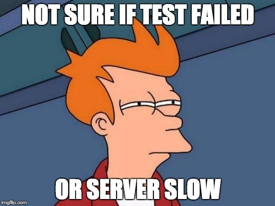 Fry Tests a Server Connection