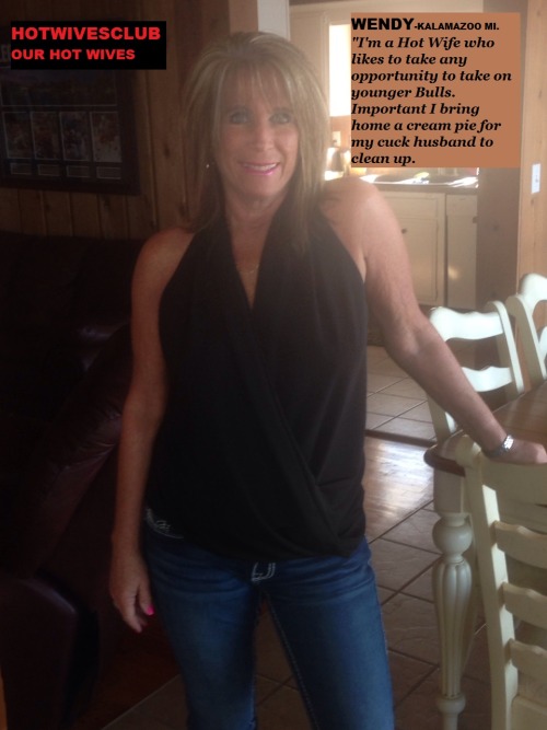 hotwivesclub1: Wendy- Michigan  for more check   makuii9  I love being a member of the clu