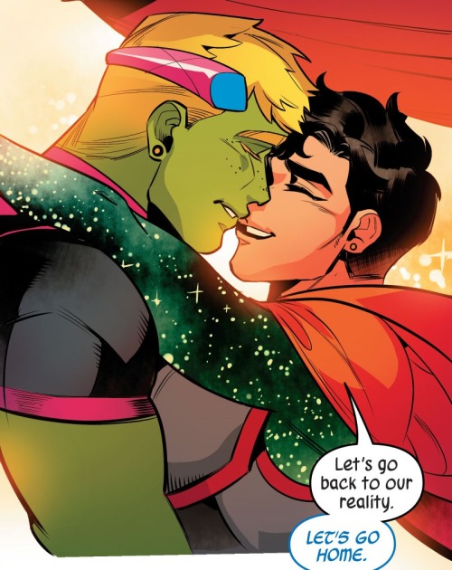 why-i-love-comics: Hulkling and Wiccan: Infinity Comic #4 (2021)written by Josh Trujilloart by Jodi 