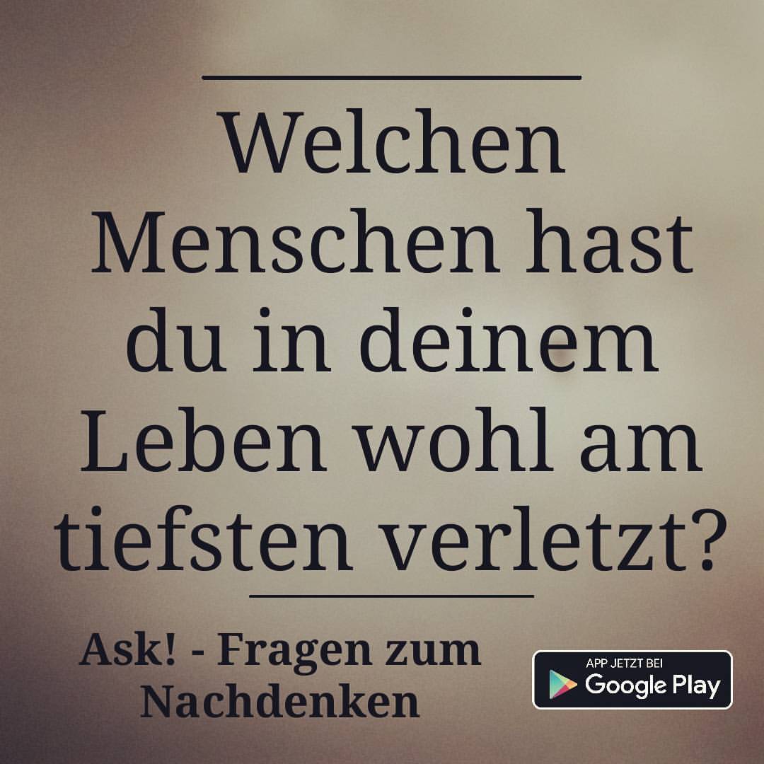 Fragen Zum Nachdenken