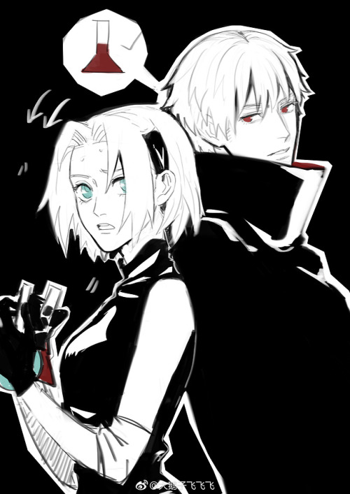SasoSaku Art And Comic By Goose, Reposted With Permission.