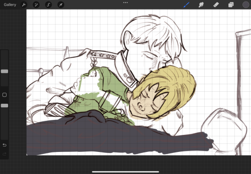 Art, Hold Them For Me, Edward. Process: