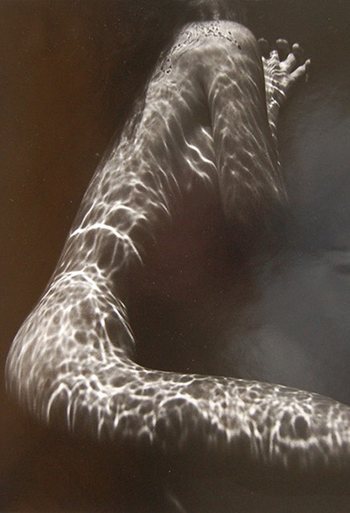 Brett Weston, Underwater Nude, c.1980 7while23