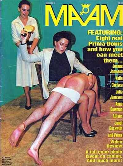 Porn photo overherknee:  A series of old magazine covers