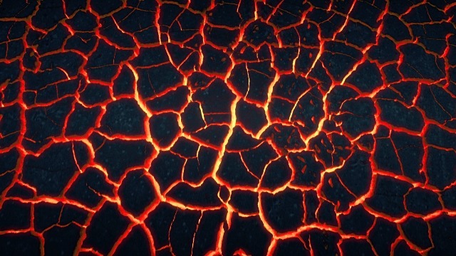 @che-bear the first picture is of cracks in lava.So what I saw was like the first