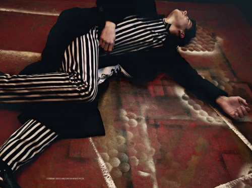 a-state-of-bliss:  Metal Magazine Spr/Sum 2013 - Ben Allen by Michael Hemy