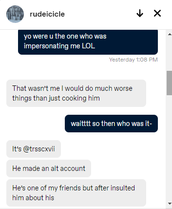 Calling Out A Tumblr Blogger Named Theanonymousspeakermcxii
