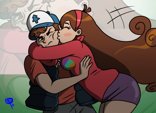 chillguydraws:  chillguydraws:  You can never have too much of the pinecest pines twins. Yeah….that’s what I meant…  Day reblog!   < |D’‘‘