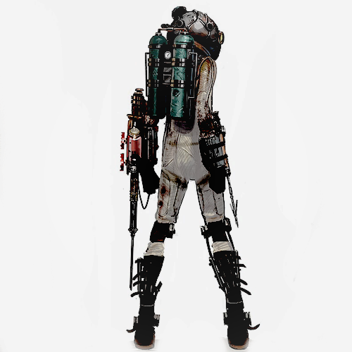 doomguide:  Concept art for Eleanor Lamb’s Big Sister suit.