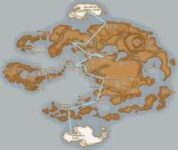 avatardforlife:  Maps of The Gaang’s Travels