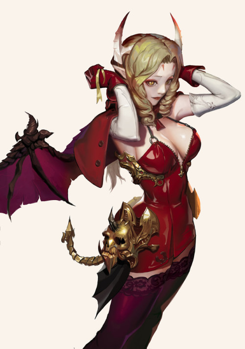 Succubus DR.BONO ! https://www.artstation.com/artwork/kyD6l