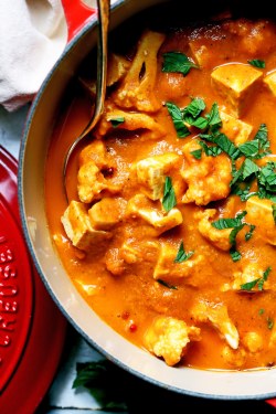 veganfoody:  Tofu Cauliflower Korma (GF)  so horngry right now!!!