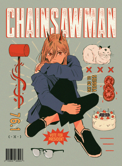 neetols:Chainsaw Man trioPrints