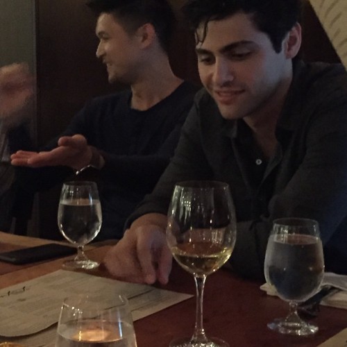 cassandraclare: I hear it’s Malec Week, so some candid Harry and Matthew for you. Hope you&rsq