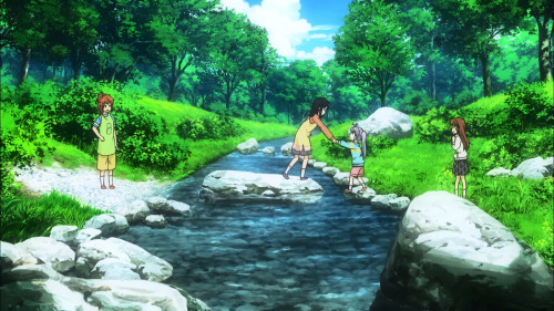 Anime: Non non Biyori Repeat (episode 5)Backgrounds: Kusanagi