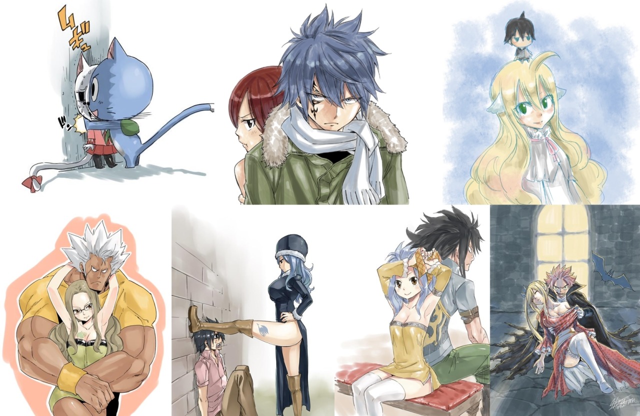 hikariintan:  Even the author approves them!! b(^o^)dMany couples art in this year