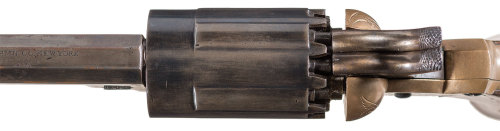 machiavellianfictionist:In 1859 John Walch patented a revolver design with a cylinder that would all