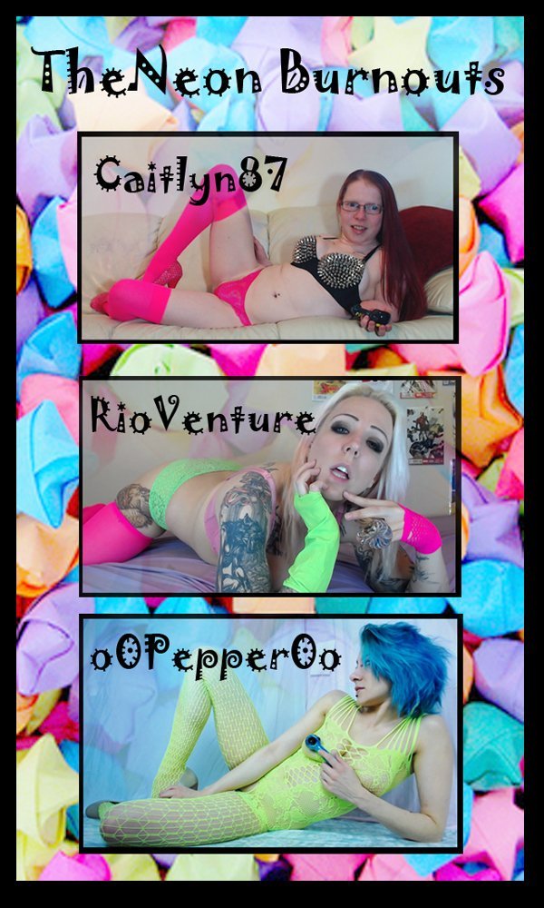 Vote for “THE NEON BURNOUTS” on ManyVids EVERY DAY and help us win $10,000!!!