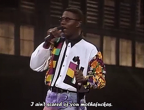 funkpunkandroll84:  Bernie Mac on Def Comedy Jam, 1992