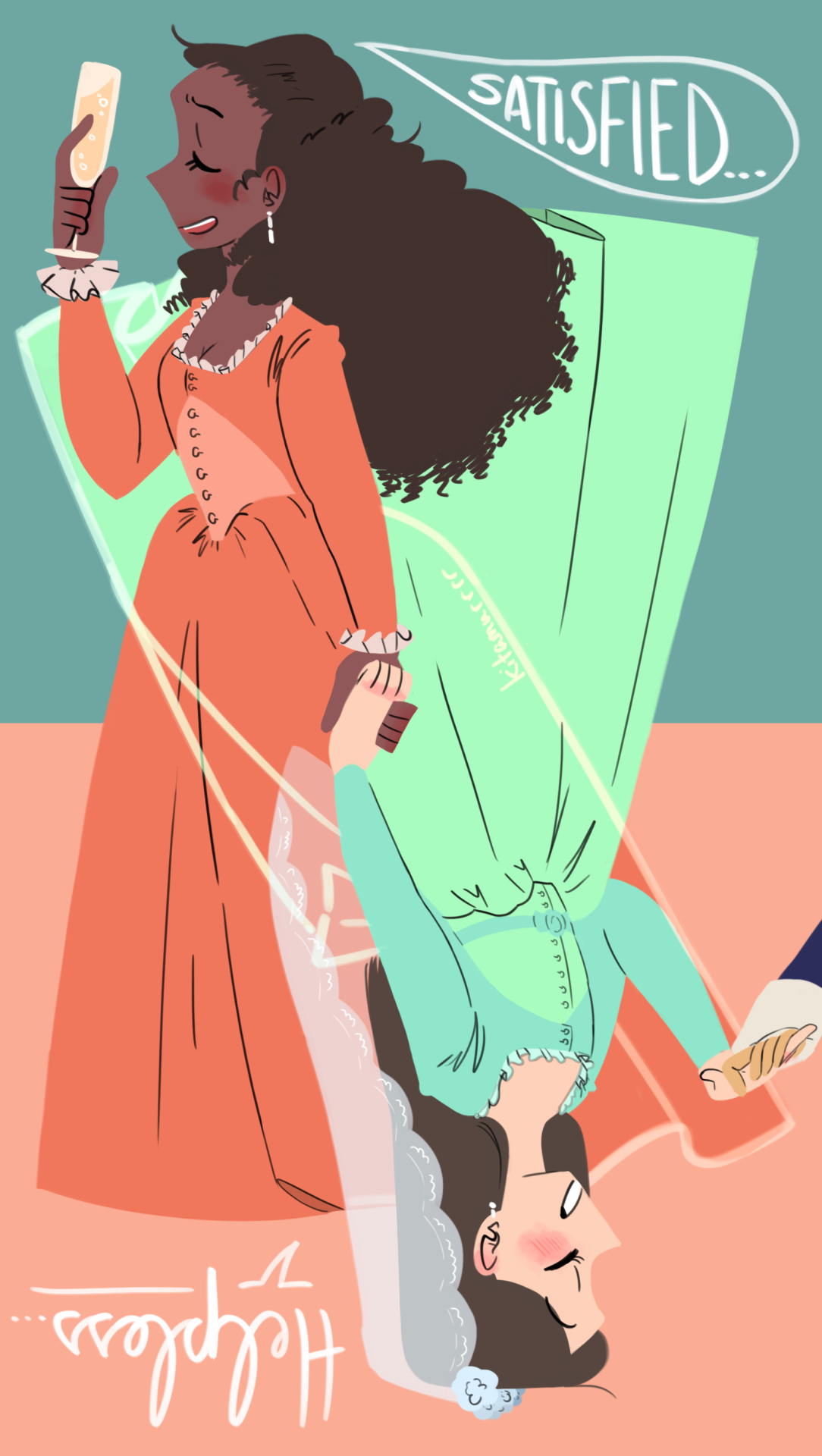 kitamurrrr: “Elizabeth Schuyler. It’s a pleasure to meet you“ // “I’ll
