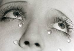 manrayphoto: 1932 Tears. Man Ray must have