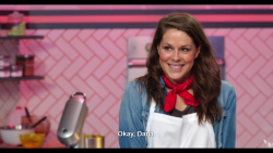 mightymorphinpowerbottom:  femininenachos: rainboflg:   rustypipes-and-tigerstripes: I’ve discovered ‘Nailed It’, a new Netflix baking show hosted by Nicole Byers, in which less-than-skilled home bakers compete in recreating fancy cakes in a bid