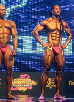 seeker310:  hotimages:  Ulisses Wlliams Jr. wins biggest bulge contest!  He got massive Powerful muscles real hot!!! Awesome Black Body Builders!!! Powerful!!! Good Looking!!! Sexy!!! Black Men!!! 