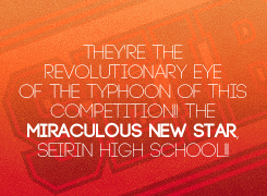 lordzuuko:  You better keep your eye on Seirin Basketball Team. 