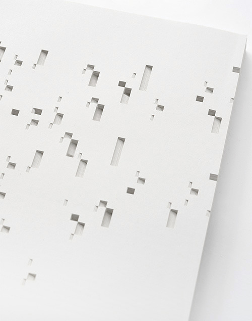 graphicporn:  Form in white (Noise II) -  Bianca Chang 