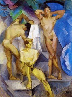 bobbygio:  Georg Pauli (1855-1935), Young Men at Bath, 