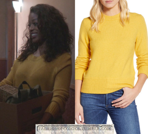 WHO: Javicia Leslie as Ryan WilderWHAT: J. Crew Crewneck Sweater in Super Soft Yarn - Sold OutW