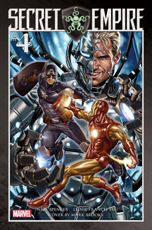 Damn! welcome back Pymtron!Secret Empire #4 cover by Mark Brooks