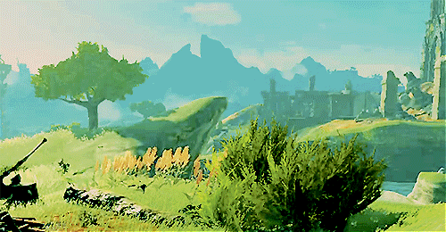 stillyourzelda: great plateau area