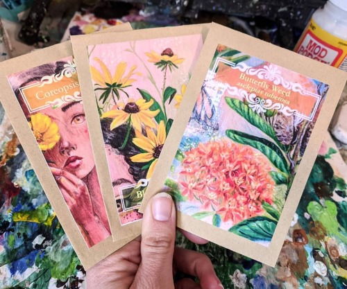 Prepping the final seed packets for my native plant workshop next weekend. These are the ones I&rsqu