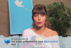 nasty713:  h-u-m-o-u-r:     celebrities read mean tweets   CHRISTINA’S I’M DYING. 