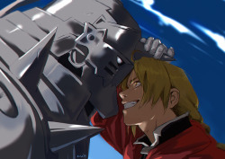 anxioussailorsoldier:  Wait for me, Alphonse!