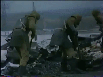 enrique262:The Biorobots of ChernobylThe liquidators sent to the rooftop of the destroyed Reactor 4 