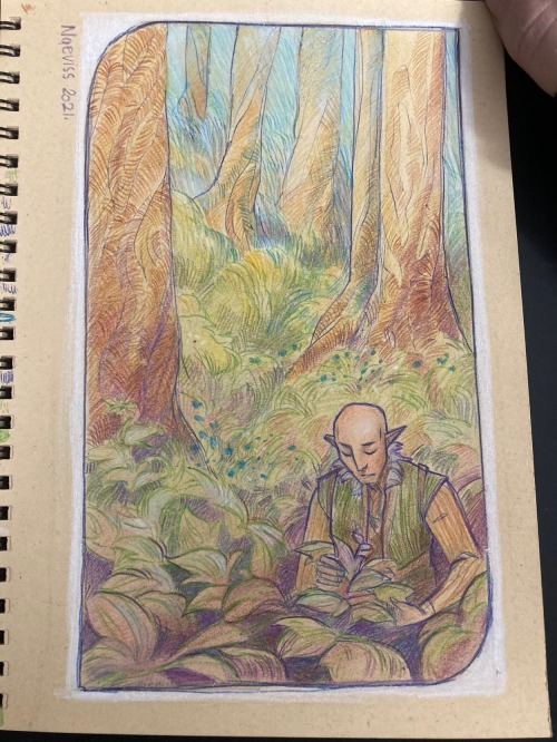 naeviss:Penciltober - Day 1- Solas!