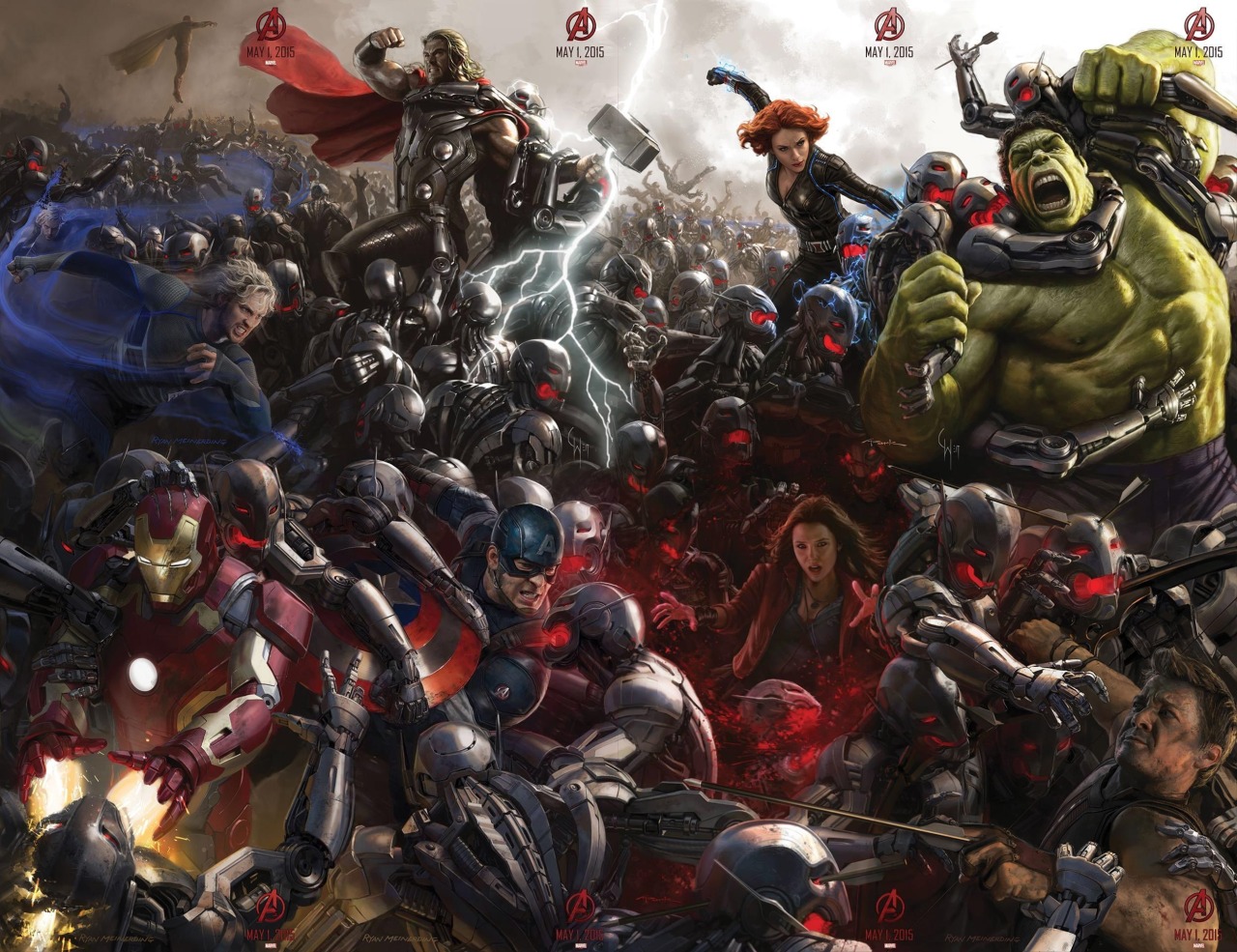 ed-pool:  Full Avengers Age of Ultron Collage   I Spy VISION
