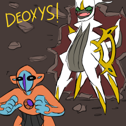 Tempus-Nexus:  Dapper-Deoxys:  Wow   It’s Gonna Get Weird In Here.   Pokemon (On