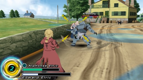 Fullmetal Alchemist: Brotherhood - The videogame for PSP 