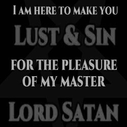 satansexaddict:  On my next pigsexdate I will get the sign of SATAN on my Cock. My Demon wears a neckless with the pantagram. He will give my cock to Satan!!!!!! 