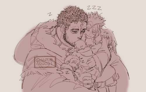 chachacharlieco: Sleepy Family. THE BEST DADDYS.